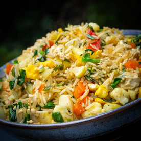 Chicken Shrimp Fried Rice